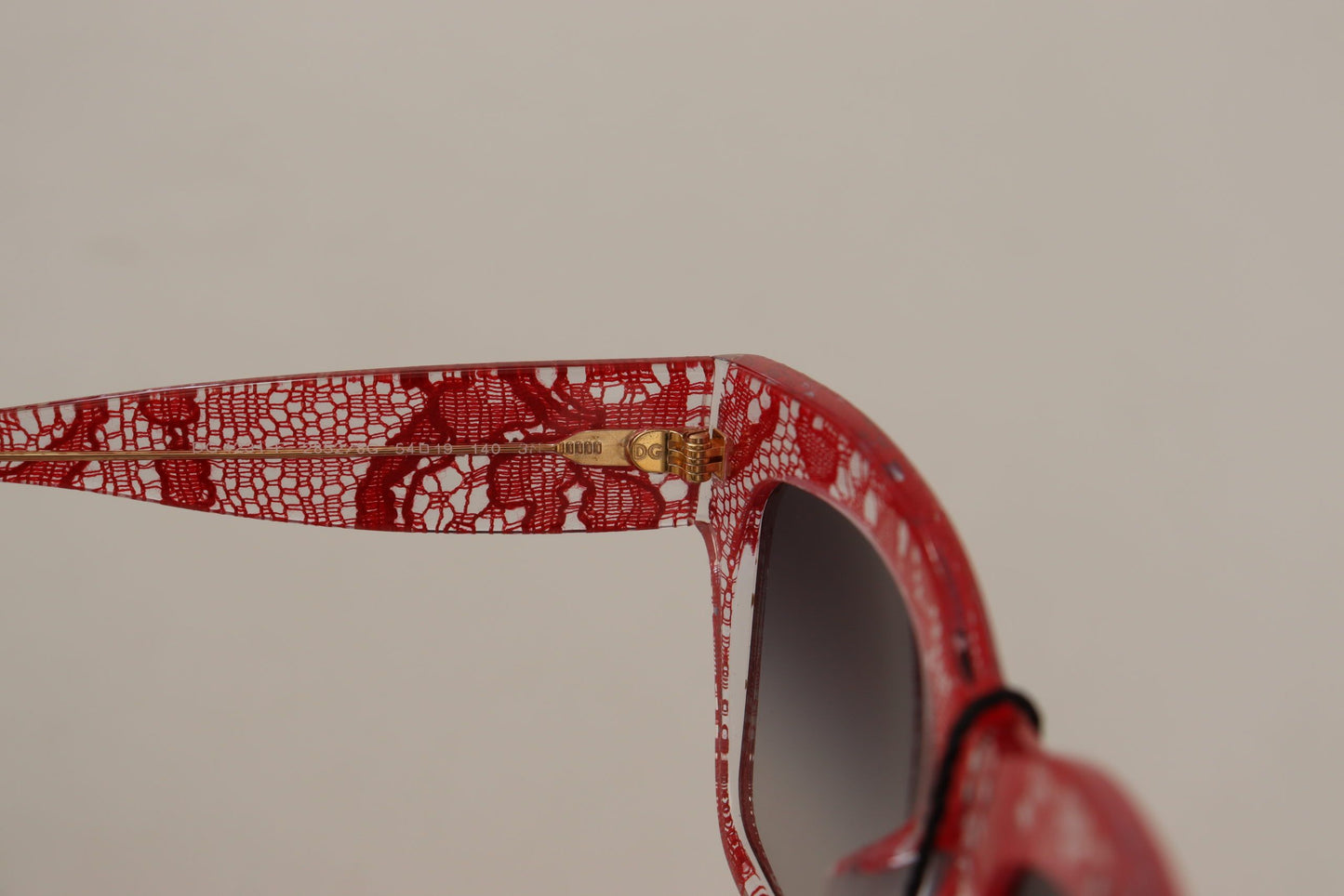 Dolce & Gabbana Elegant Sicilian Lace Insert Sunglasses Dolce & Gabbana