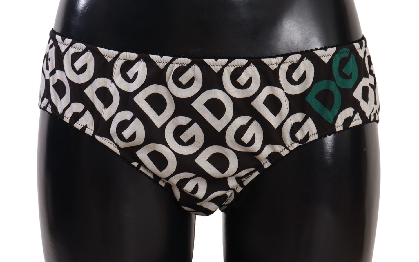 Dolce & Gabbana Chic Black & White DG Logo Print Bottoms Dolce & Gabbana