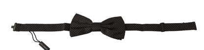 Dolce & Gabbana Elegant Silk Patterned Bow Tie Dolce & Gabbana