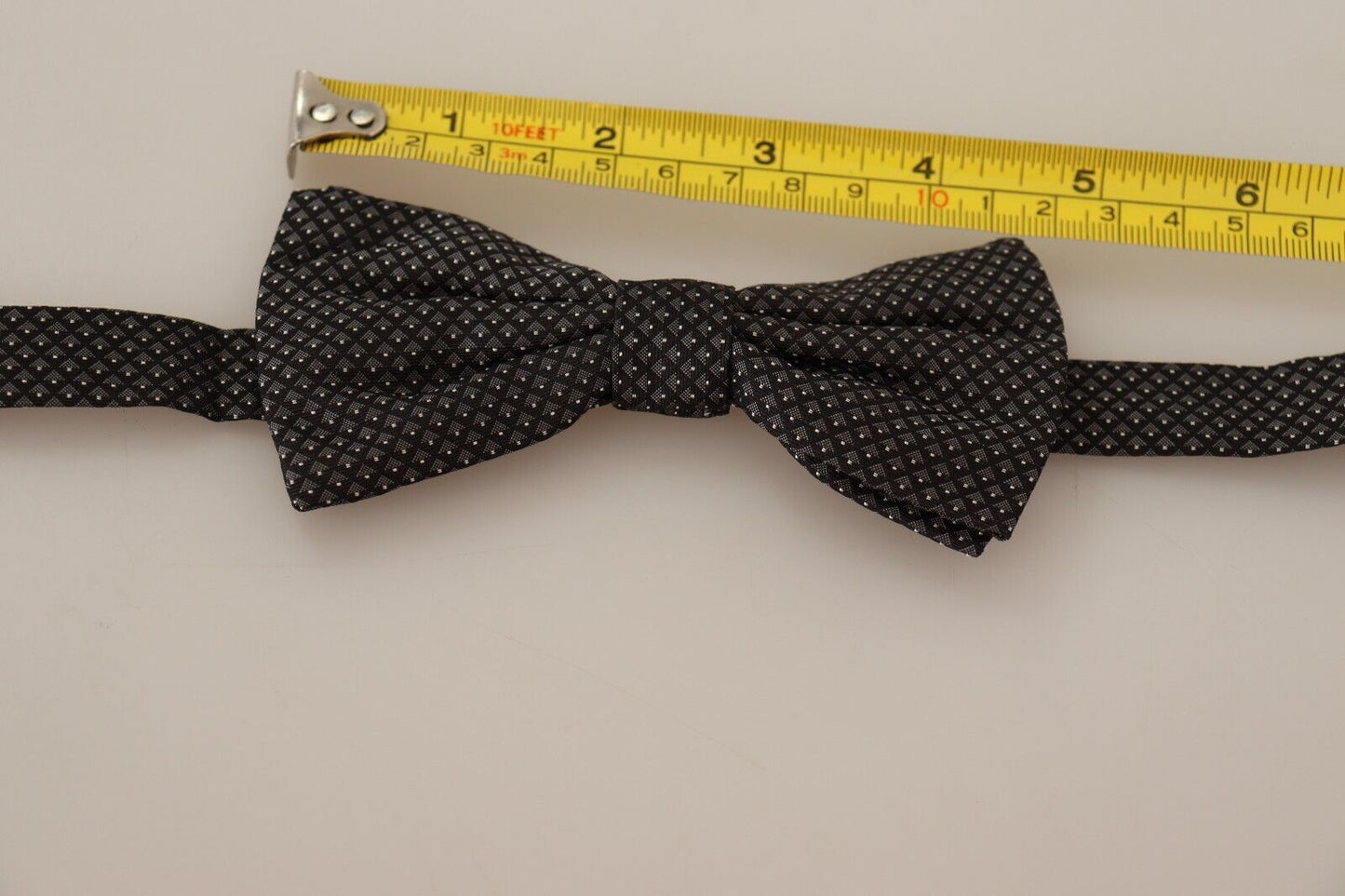 Dolce & Gabbana Elegant Silk Patterned Bow Tie Dolce & Gabbana