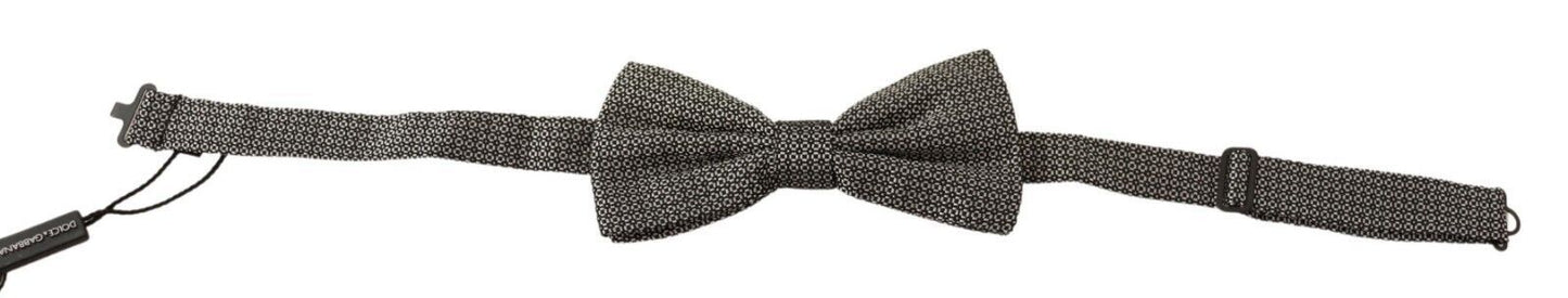 Dolce & Gabbana Elegant Multicolor Silk Bow Tie Dolce & Gabbana