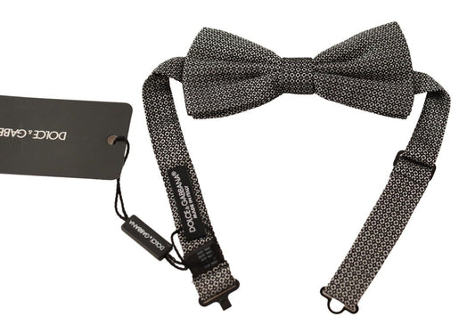 Dolce & Gabbana Elegant Multicolor Silk Bow Tie Dolce & Gabbana