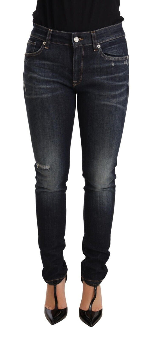 Dolce & Gabbana Chic Blue Slim Skinny Jeans Dolce & Gabbana