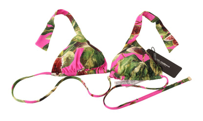 Dolce & Gabbana Chic Floral Bikini Top Dolce & Gabbana