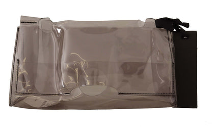 PINKO Chic Transparent Clutch for Evening Elegance PINKO