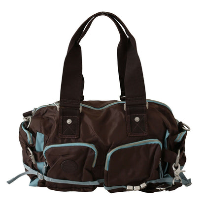 WAYFARER Elegant Duffel Travel Bag in Earthy Brown WAYFARER