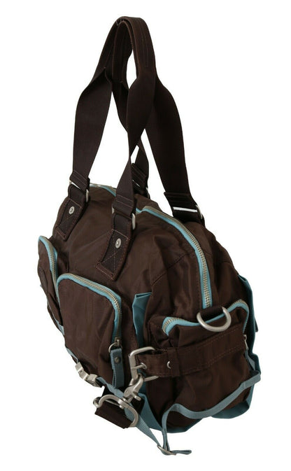 WAYFARER Elegant Duffel Travel Bag in Earthy Brown WAYFARER