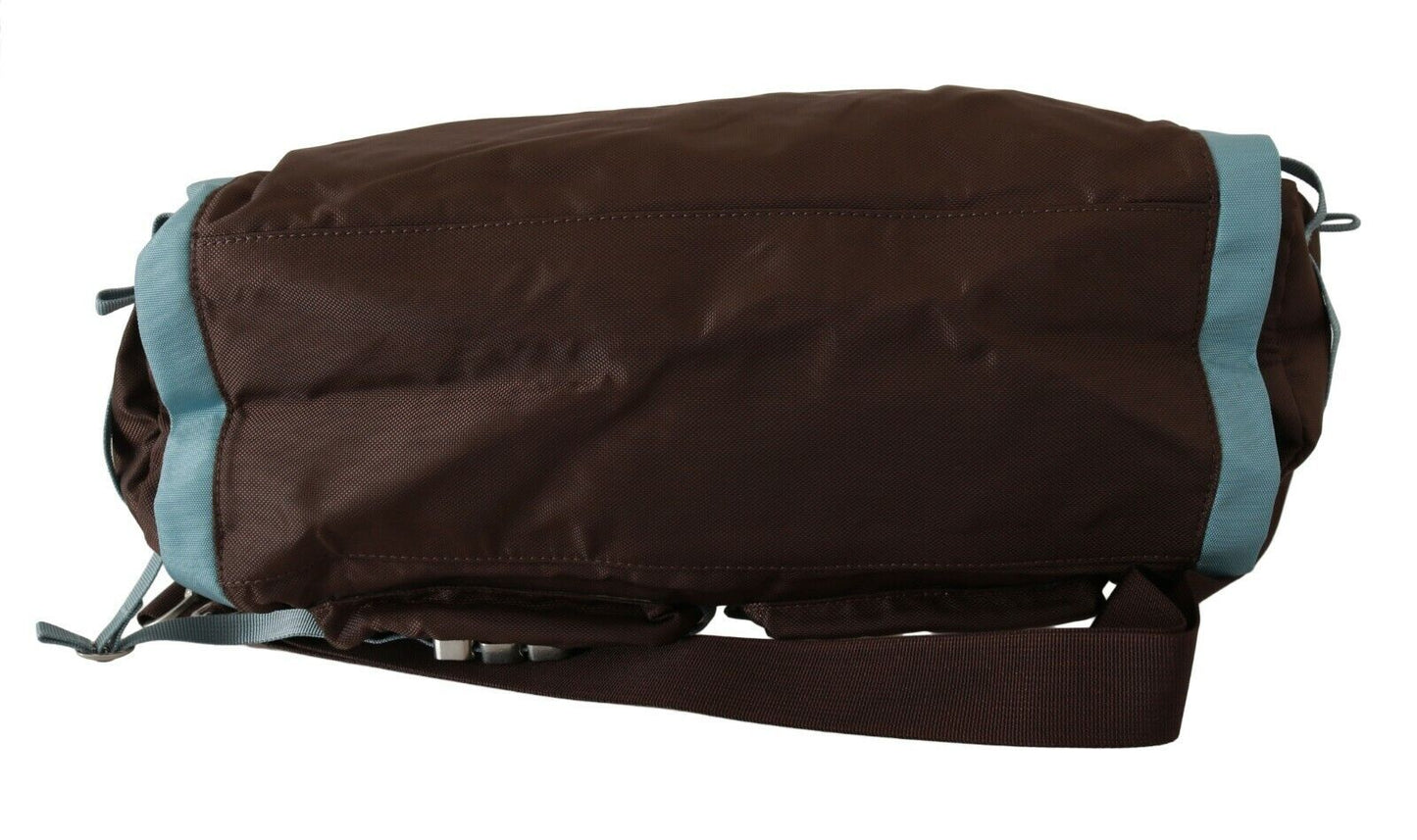 WAYFARER Elegant Duffel Travel Bag in Earthy Brown WAYFARER