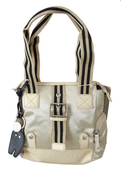 WAYFARER Chic Beige Fabric Handbag WAYFARER