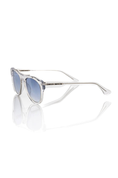 Frankie Morello White Acetate Men's Sunglass Frankie Morello