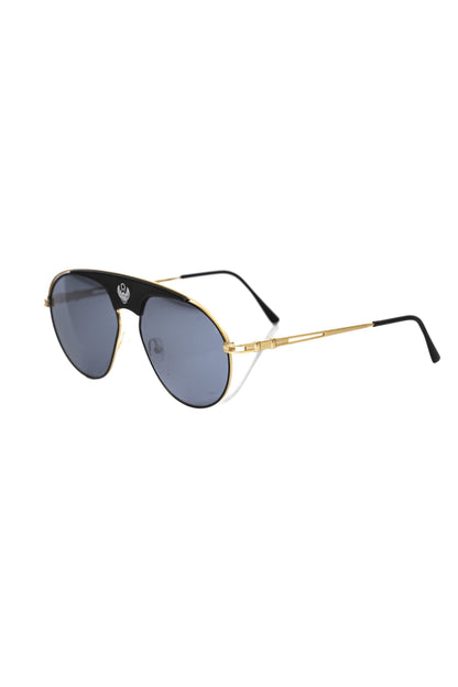 Frankie Morello Black Metallic Men's Sunglasses Frankie Morello