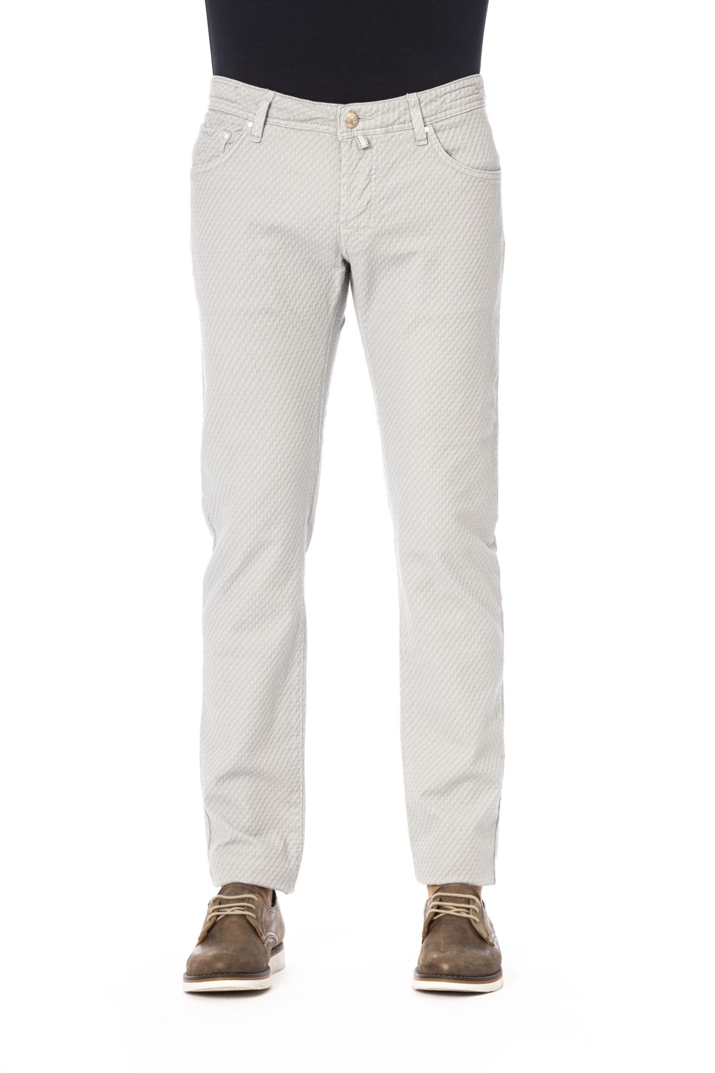 Jacob Cohen Gray Cotton Men's Jean Jacob Cohen