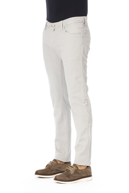 Jacob Cohen Gray Cotton Men's Jean Jacob Cohen