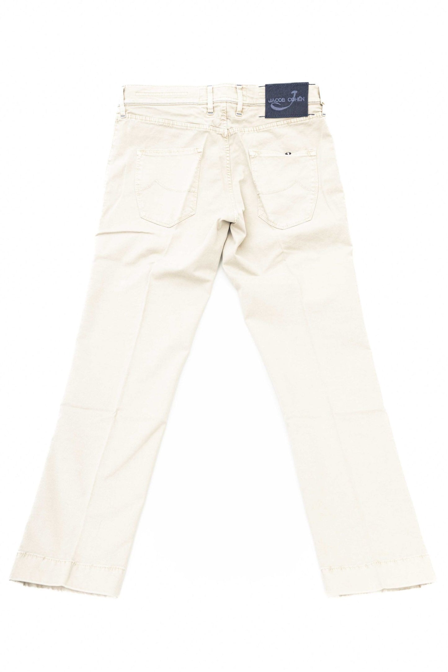 Jacob Cohen Elegant Silver Chino Model Trousers Jacob Cohen