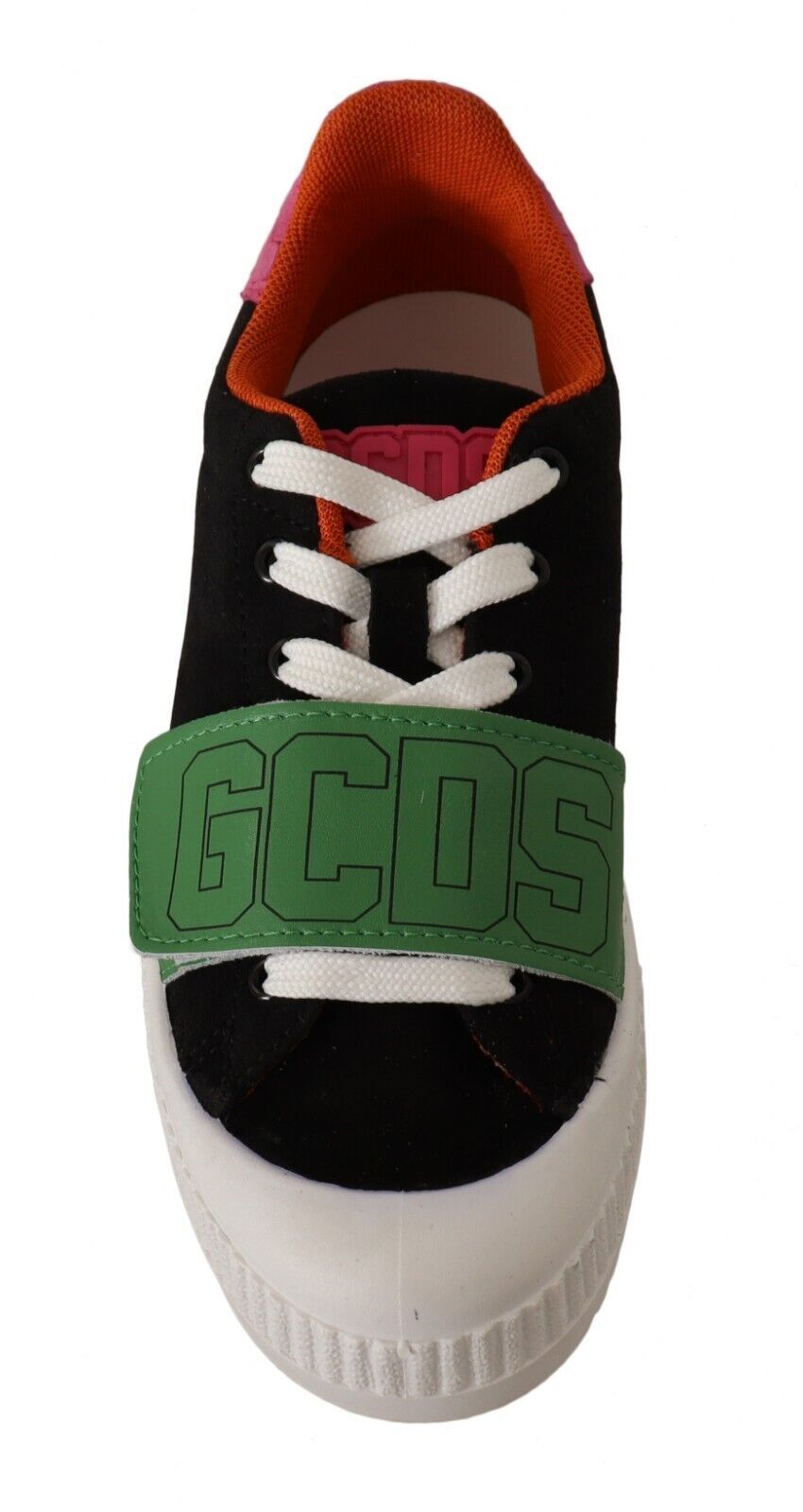 GCDS Stylish Multicolor Low Top Lace-Up Sneakers GCDS