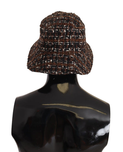 Dolce & Gabbana Elegant Woven Multicolor Bucket Hat Dolce & Gabbana