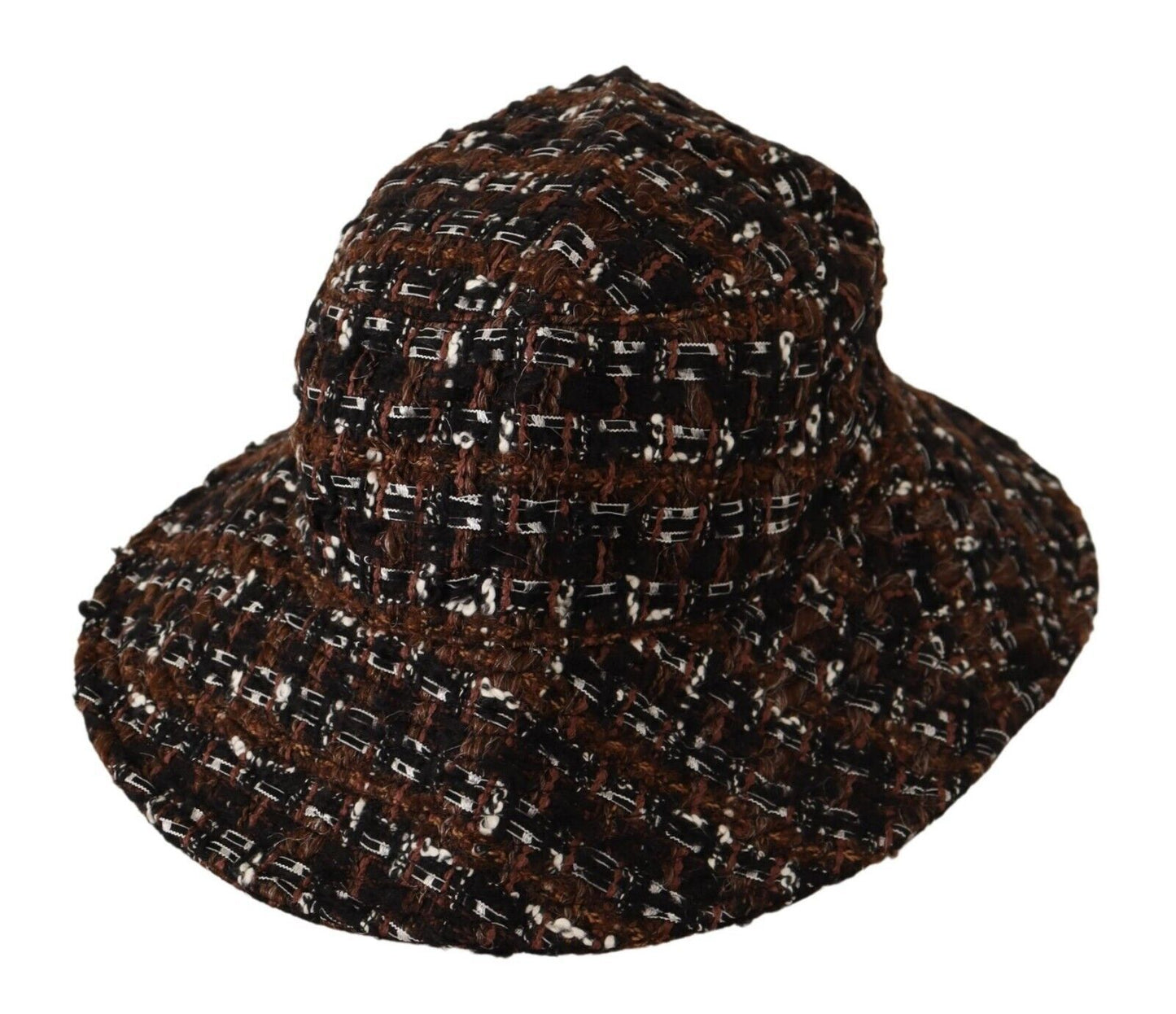 Dolce & Gabbana Elegant Woven Multicolor Bucket Hat Dolce & Gabbana