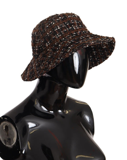 Dolce & Gabbana Elegant Woven Multicolor Bucket Hat Dolce & Gabbana