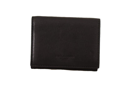 Dolce & Gabbana Elegant Trifold Leather Multi Kit Accessory Dolce & Gabbana