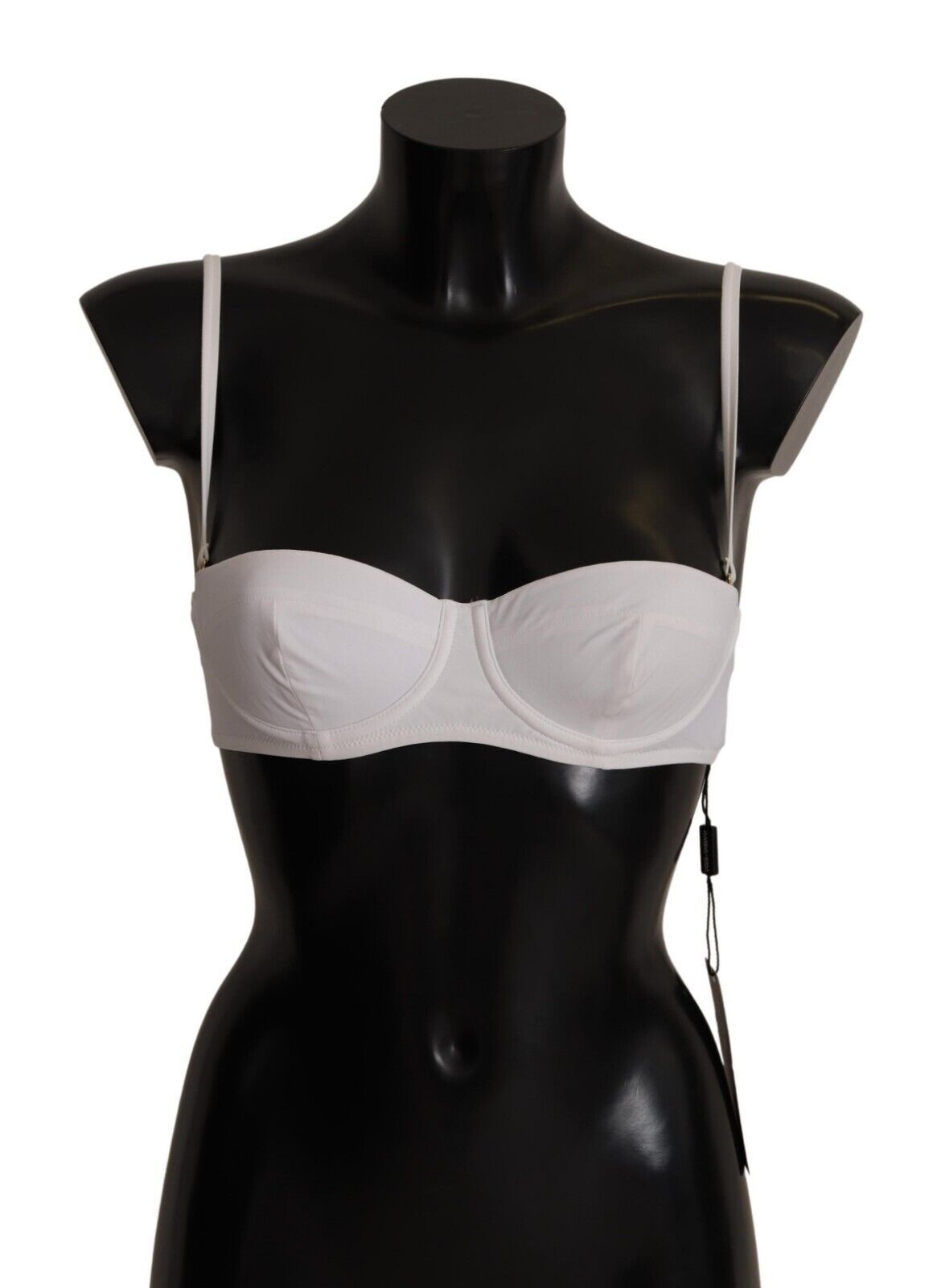 Dolce & Gabbana Chic White Nylon Balconette Bra Dolce & Gabbana