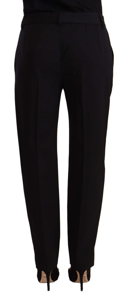 Dolce & Gabbana Elegant Tailored Wool Blend Trousers Dolce & Gabbana