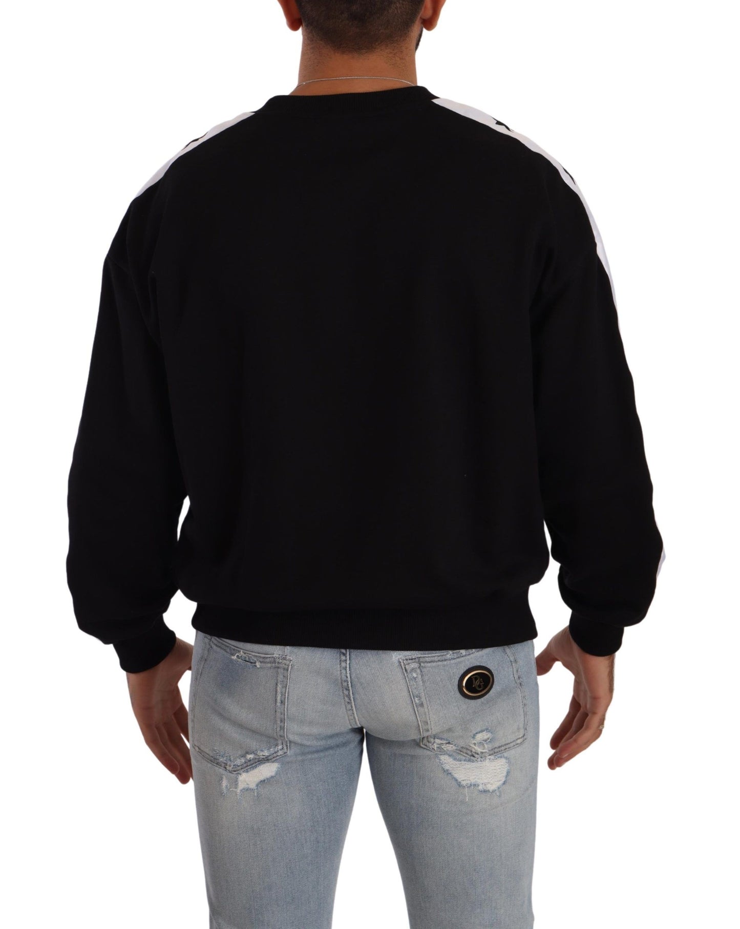 Dolce & Gabbana Elegant Crown 1984 Crewneck Sweater Dolce & Gabbana