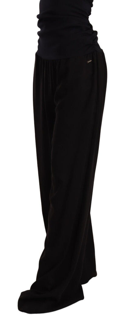 GF Ferre Elegant High Waist Straight Trousers GF Ferre