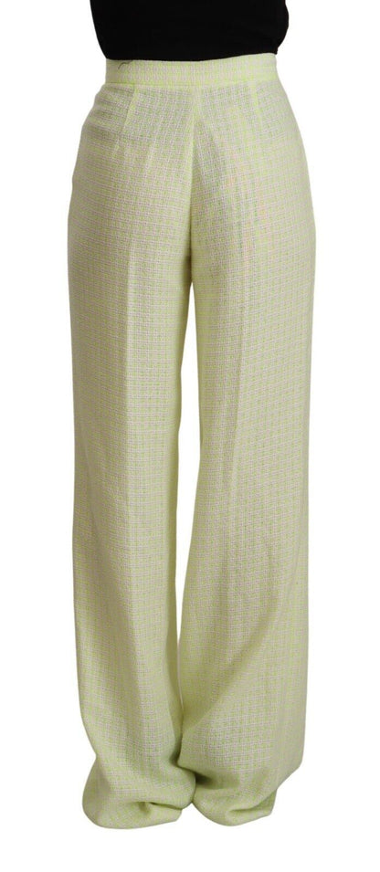 MSGM High-Waist Straight-Leg Chic Trousers MSGM