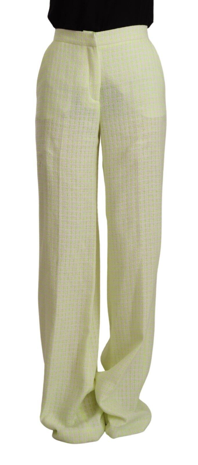 MSGM High-Waist Straight-Leg Chic Trousers MSGM