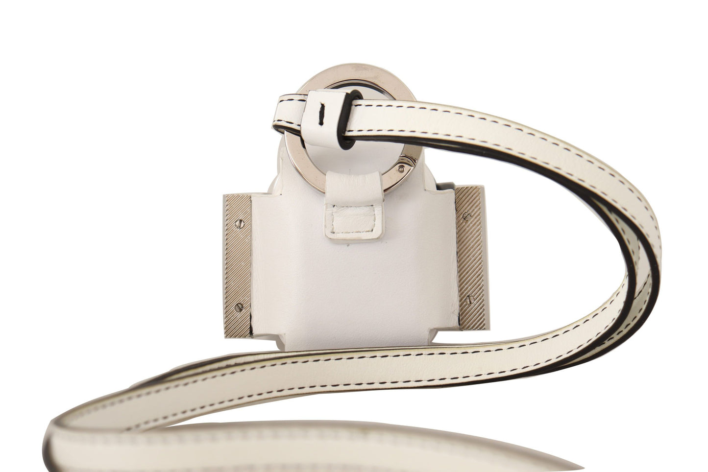 Dolce & Gabbana Chic Leather Airpods Case in Monochrome Dolce & Gabbana