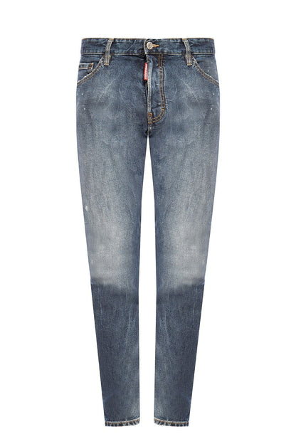 Dsquared² Navy Distressed 'Cool Guy Jean' Denim Pants Dsquared²