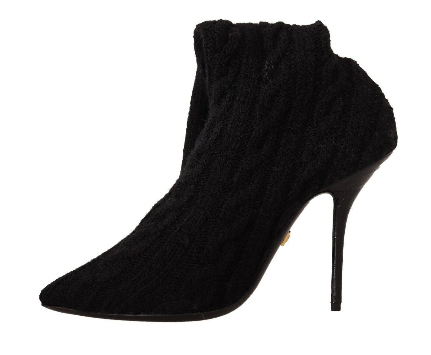 Dolce & Gabbana Elegant Stretch Sock Boots in Black Dolce & Gabbana