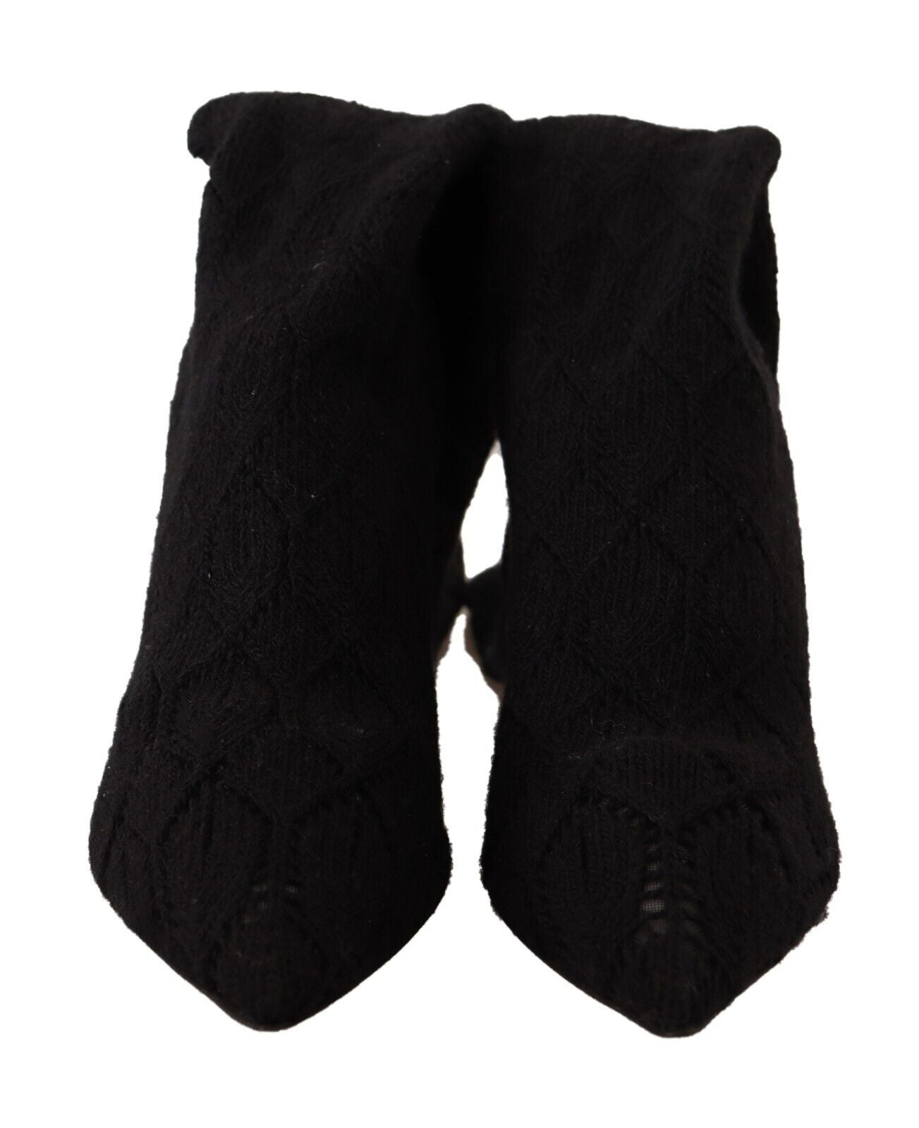 Dolce & Gabbana Elegant Black Stretch Socks Boots Dolce & Gabbana