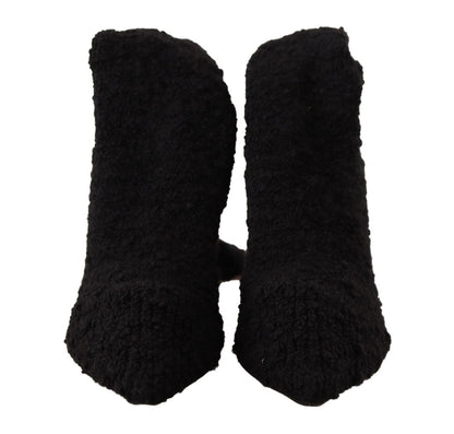 Dolce & Gabbana Chic Black Stretch Sock Boots Dolce & Gabbana