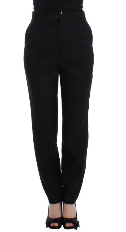 KAALE SUKTAE Elegant High-Waist Black Pants KAALE SUKTAE