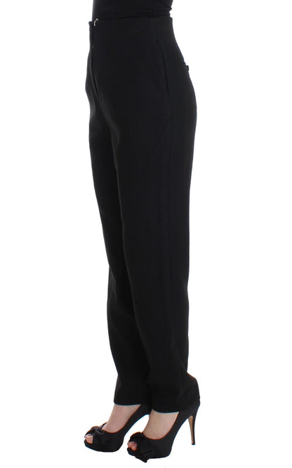 KAALE SUKTAE Elegant High-Waist Black Pants KAALE SUKTAE