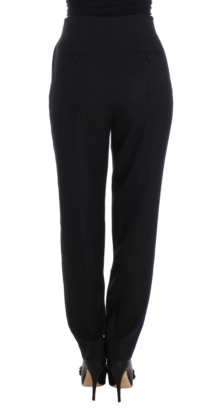 KAALE SUKTAE Elegant High-Waist Black Pants KAALE SUKTAE