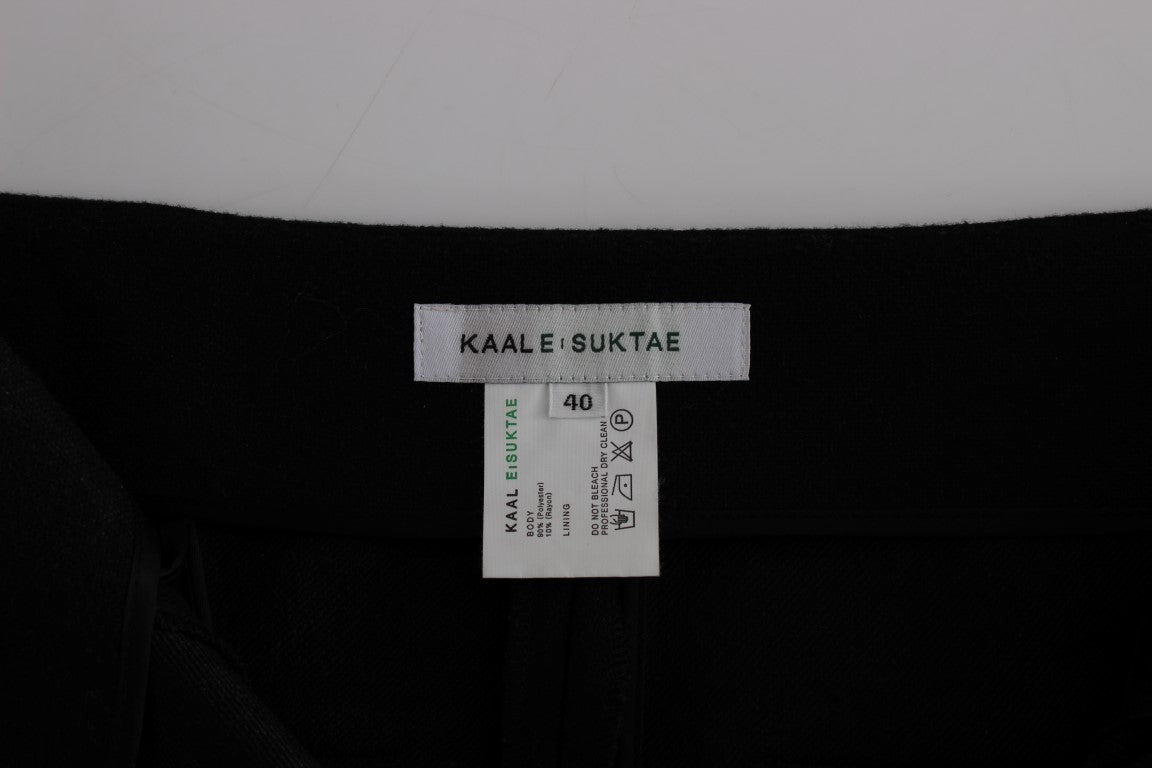 KAALE SUKTAE Elegant High-Waist Black Pants KAALE SUKTAE