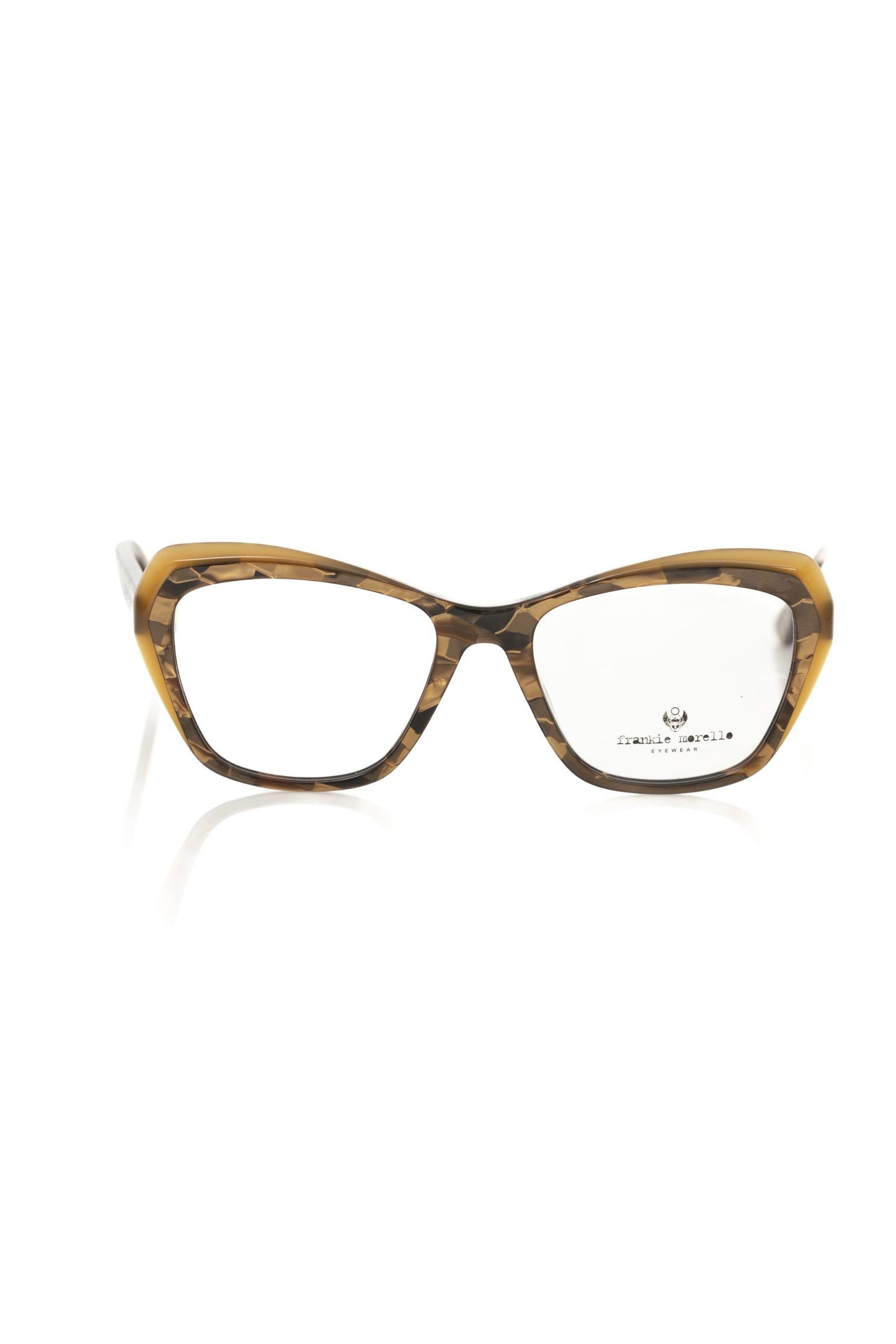 Frankie Morello Beige Acetate Women Frame Frankie Morello