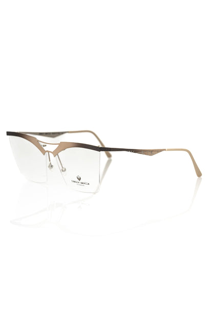 Frankie Morello Gold Metallic Women Frame Frankie Morello