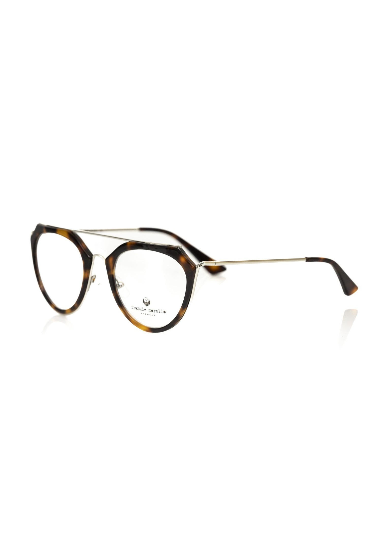 Frankie Morello Brown Acetate Women Frame Frankie Morello