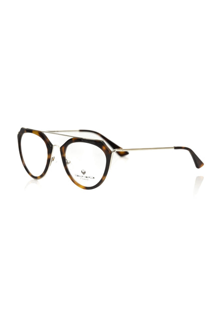 Frankie Morello Brown Acetate Women Frame Frankie Morello