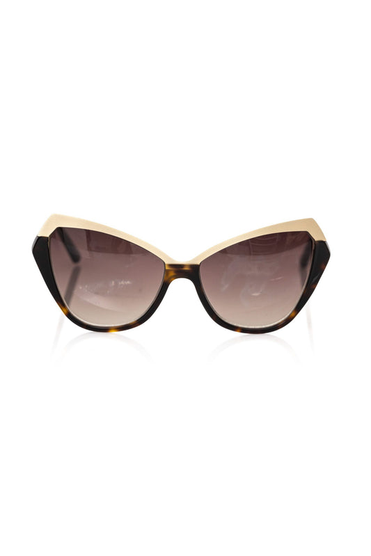 Frankie Morello Black Acetate Women's Sunglass Frankie Morello