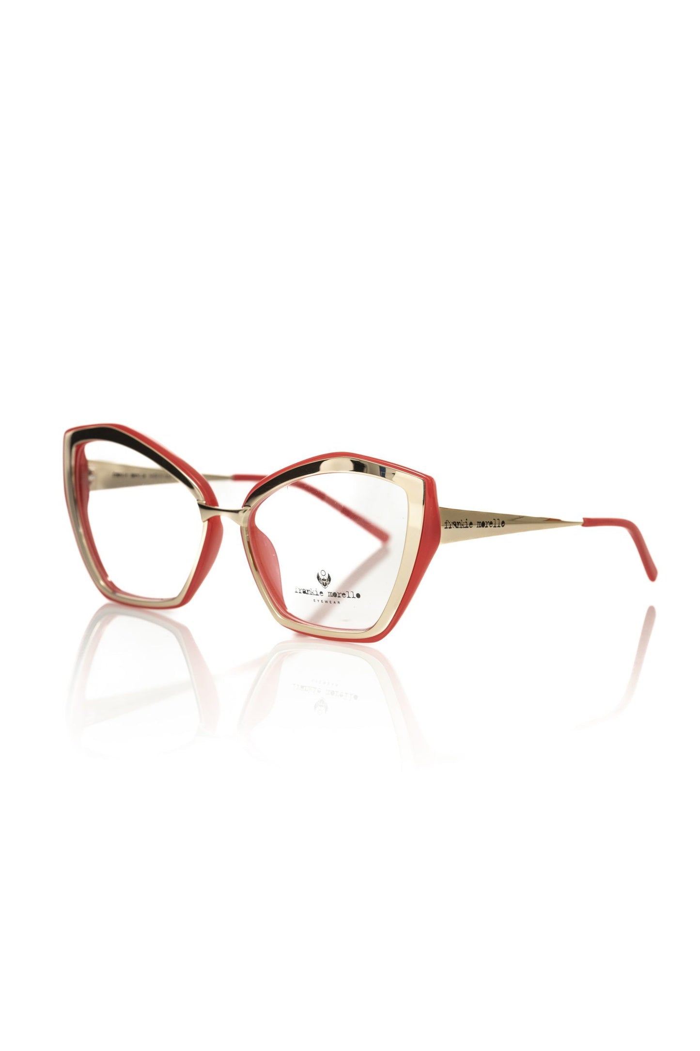 Frankie Morello Red Acetate Women Frame Frankie Morello