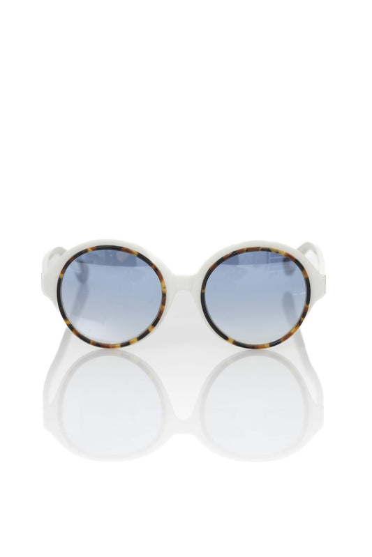 Frankie Morello White Acetate Women's Sunglass Frankie Morello