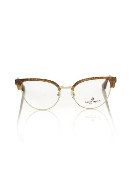 Frankie Morello Brown Metallic Women Frame Frankie Morello