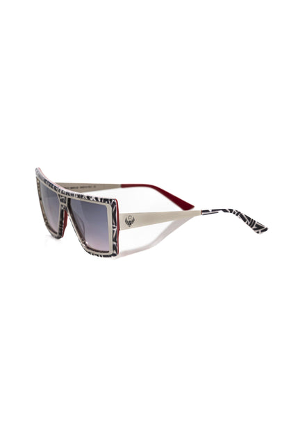 Frankie Morello Black Acetate Women Sunglass Frankie Morello