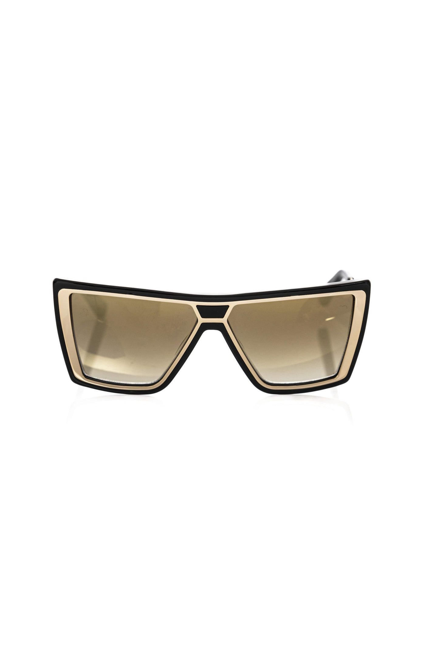 Frankie Morello Black Acetate Women's Sunglass Frankie Morello