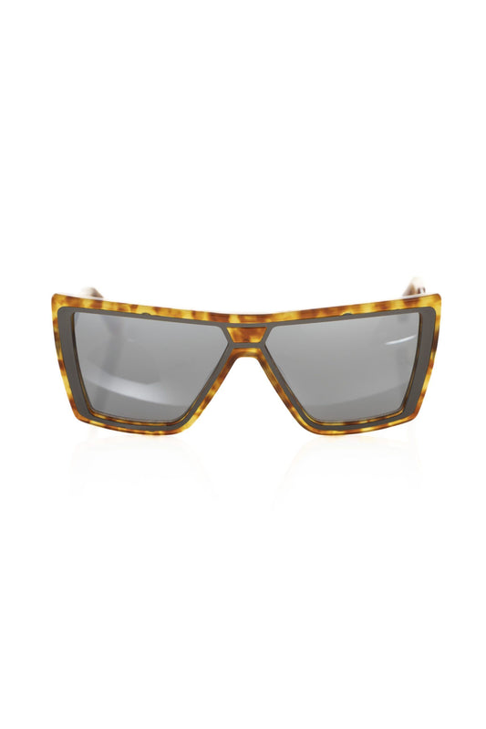 Frankie Morello Brown Acetate Women Sunglass Frankie Morello