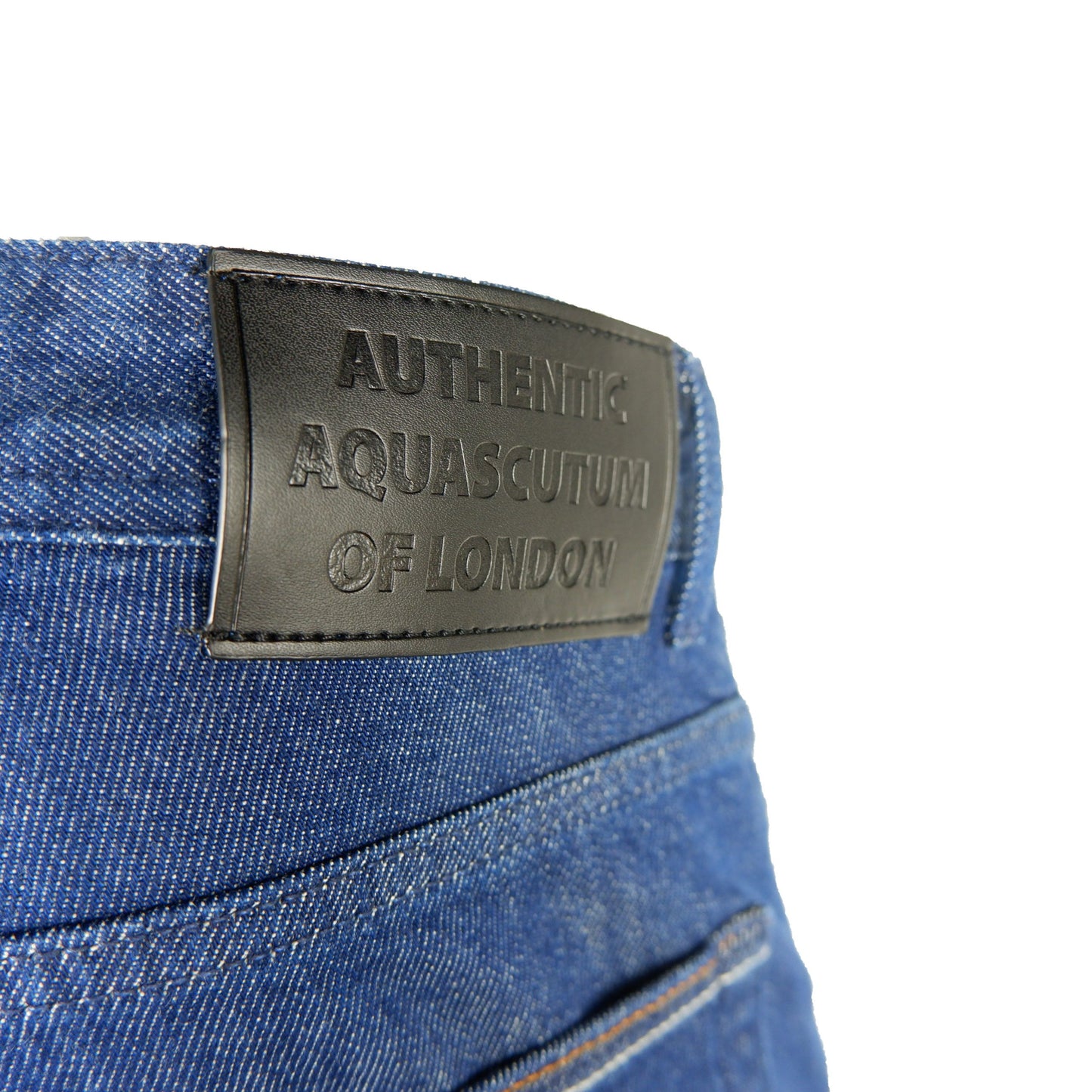 Aquascutum Elegant Dark Blue Denim for Men Aquascutum